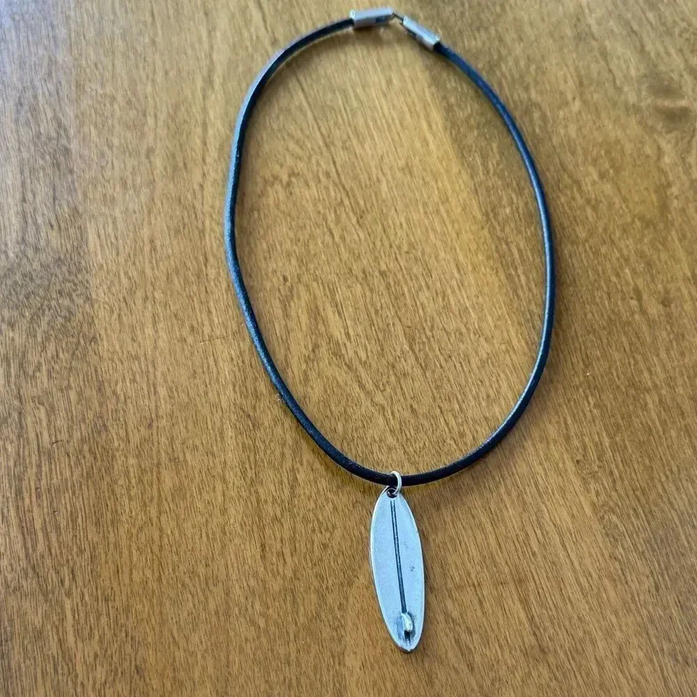 Surf board pendant/necklace